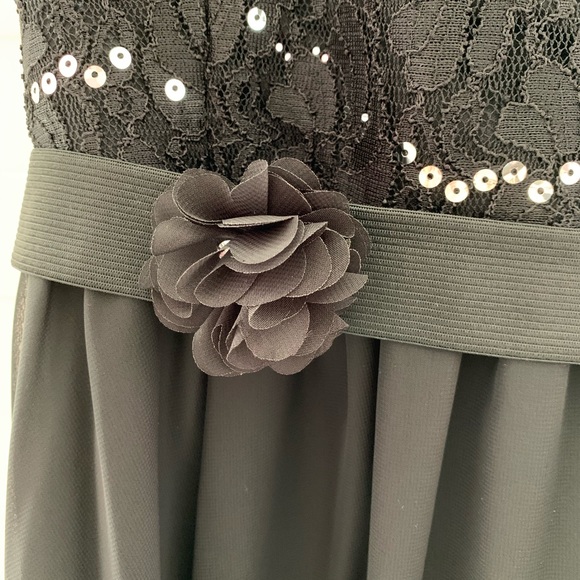 NWT Jessica Size 8 Black Strapless Dress - Picture 2 of 4